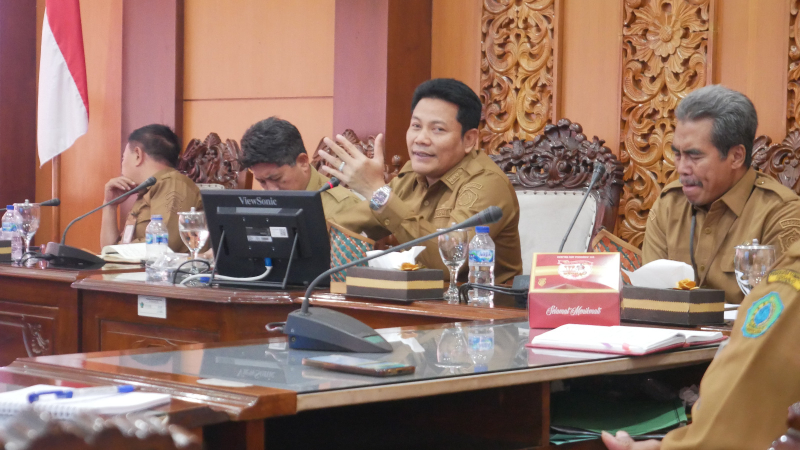 Jelang Musim Hujan, Bupati Subandi Minta Kades di Wonoayu Percepat Normalisasi Sungai dan Saluran 